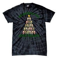 Delivering The Cutest Presents L D Nurse Christmas Tree Tie-Dye T-Shirt