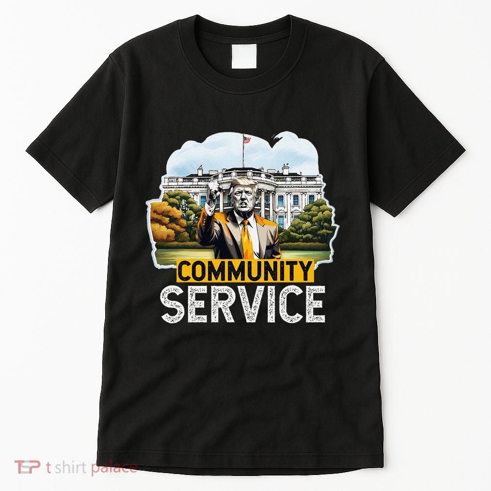 Donald Trump Community Service Inauguration Gift Tall T-Shirt