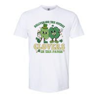 Delivering The Cutest Clovers In The Patch Labor Delivery Gift Softstyle CVC T-Shirt