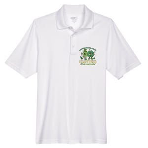 Delivering The Cutest Clovers In The Patch Labor Delivery Gift Men's Origin Performance Pique Polo