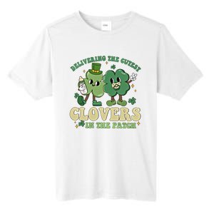 Delivering The Cutest Clovers In The Patch Labor Delivery Gift Tall Fusion ChromaSoft Performance T-Shirt