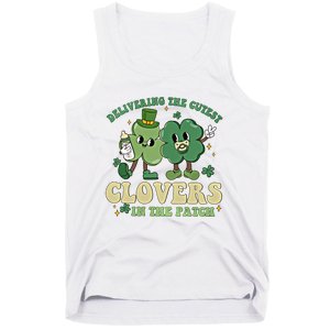 Delivering The Cutest Clovers In The Patch Labor Delivery Gift Tank Top