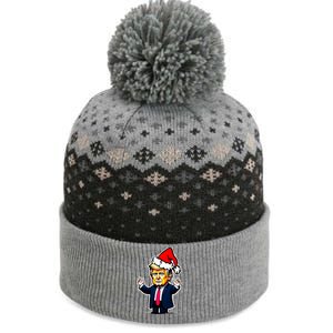 Donald Trump Christmas For Dads & Women Christmas Trump The Baniff Cuffed Pom Beanie