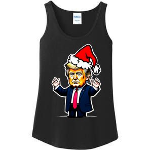 Donald Trump Christmas For Dads & Women Christmas Trump Ladies Essential Tank