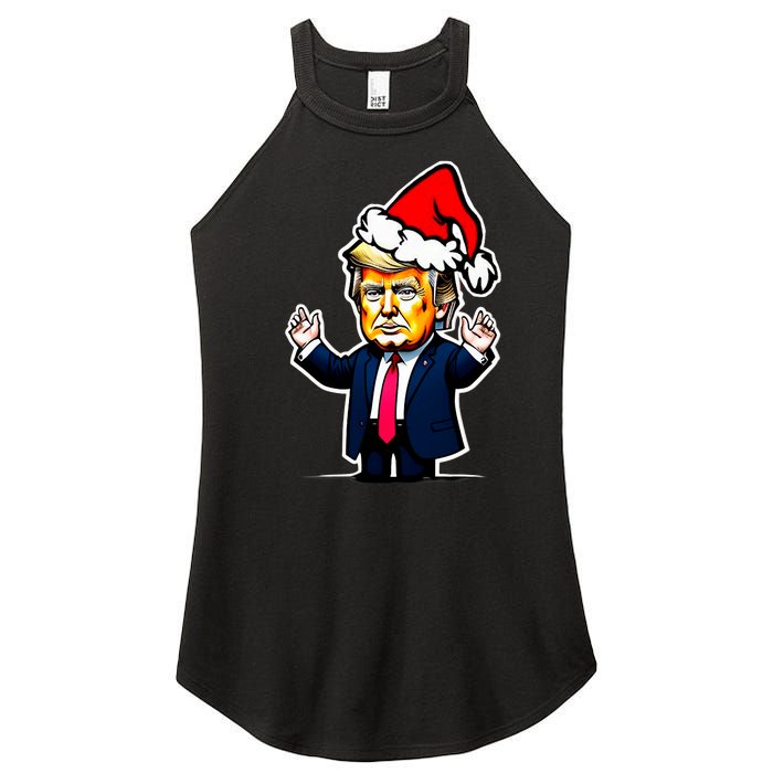 Donald Trump Christmas For Dads & Women Christmas Trump Women's Perfect Tri Rocker Tank