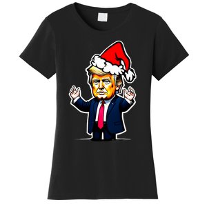 Donald Trump Christmas For Dads & Women Christmas Trump Women's T-Shirt