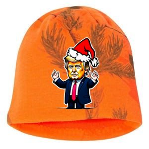 Donald Trump Christmas For Dads & Women Christmas Trump Kati - Camo Knit Beanie