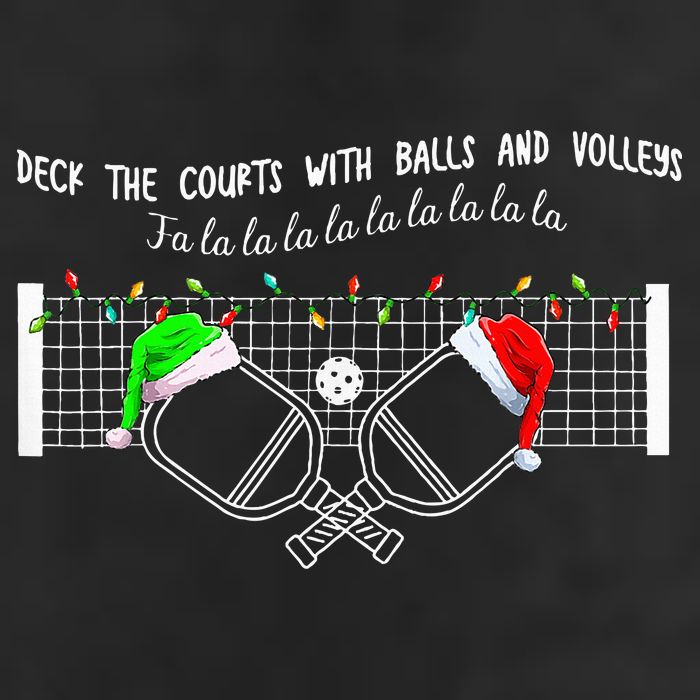 Deck The Courts With Balls And Volleys Christmas Pickleball  15oz Campfire Ceramic Mug
