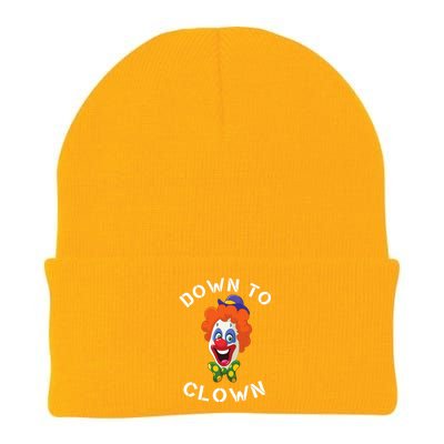 Down To Clown Sarcastic Novelty Funny Party Knit Cap Winter Beanie