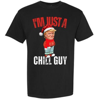 Donald Trump Christmas – Chill Meme Guy Garment-Dyed Heavyweight T-Shirt