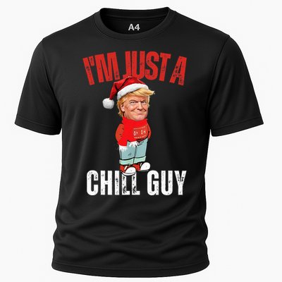 Donald Trump Christmas – Chill Meme Guy Cooling Performance Crew T-Shirt