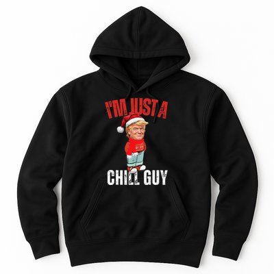 Donald Trump Christmas – Chill Meme Guy Hoodie