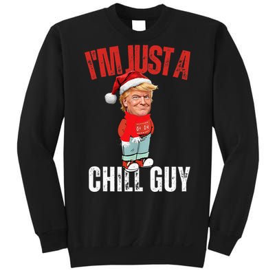 Donald Trump Christmas – Chill Meme Guy Sweatshirt