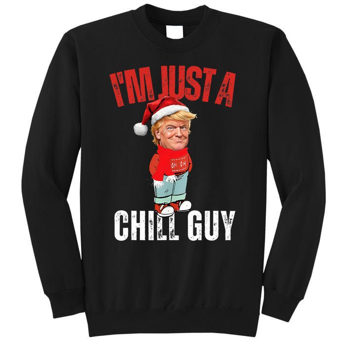 Donald Trump Christmas – Chill Meme Guy Sweatshirt