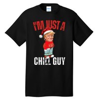 Donald Trump Christmas – Chill Meme Guy Tall T-Shirt