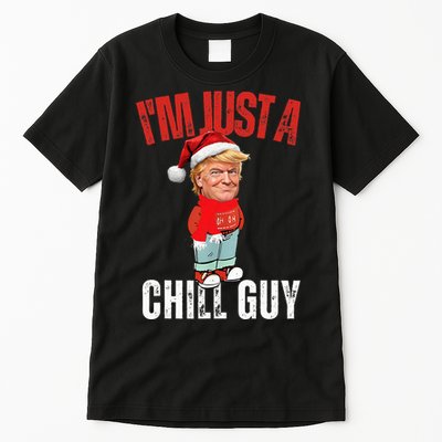 Donald Trump Christmas – Chill Meme Guy Tall T-Shirt