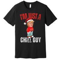 Donald Trump Christmas – Chill Meme Guy Premium T-Shirt