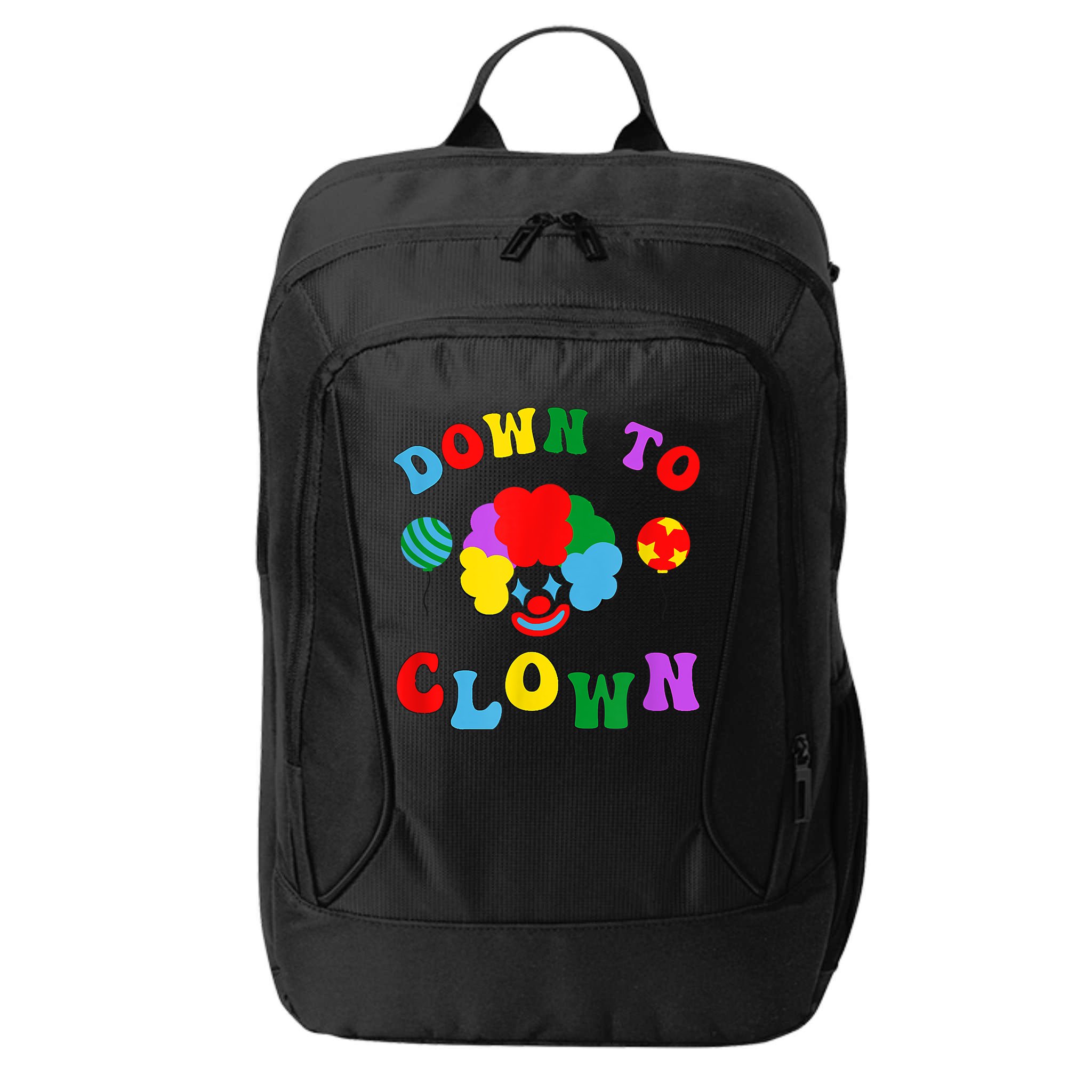 Down To Clown Clowncore Aesthetic City Backpack