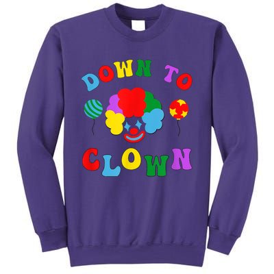 Down To Clown Clowncore Aesthetic Sweatshirt