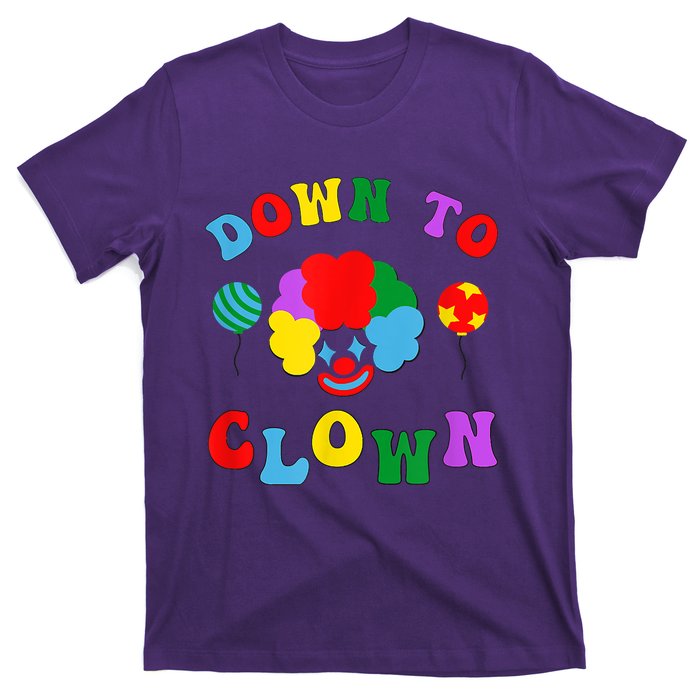 Down To Clown Clowncore Aesthetic T-Shirt