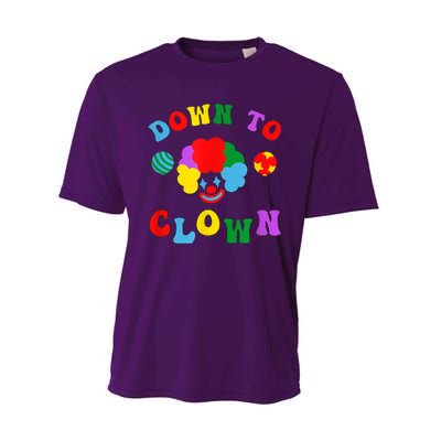 Down To Clown Clowncore Aesthetic Performance Sprint T-Shirt