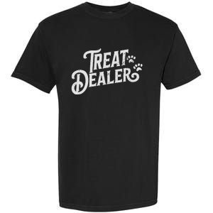 Dog Treat Dealer Funny Humor Dog Owner Dog Treats Dog Lover Garment-Dyed Heavyweight T-Shirt