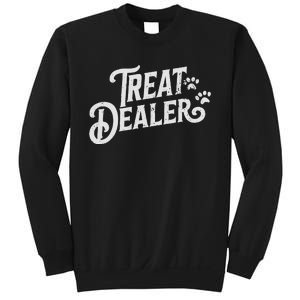 Dog Treat Dealer Funny Humor Dog Owner Dog Treats Dog Lover Sweatshirt