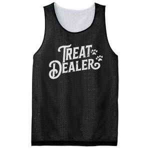 Dog Treat Dealer Funny Humor Dog Owner Dog Treats Dog Lover Mesh Reversible Basketball Jersey Tank