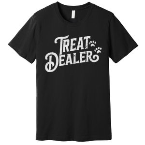 Dog Treat Dealer Funny Humor Dog Owner Dog Treats Dog Lover Premium T-Shirt