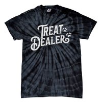 Dog Treat Dealer Funny Humor Dog Owner Dog Treats Dog Lover Tie-Dye T-Shirt