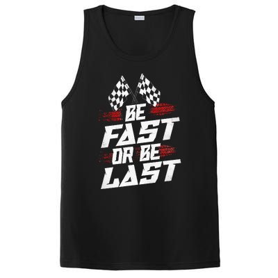 Dirt Track Drag Racing Race Vintage PosiCharge Competitor Tank