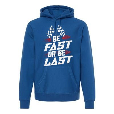 Dirt Track Drag Racing Race Vintage Premium Hoodie