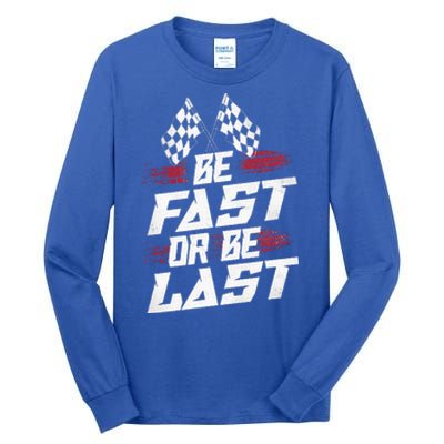 Dirt Track Drag Racing Race Vintage Tall Long Sleeve T-Shirt