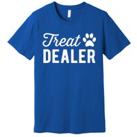 Dog Treat Dealer Funny Humor Dog Owner Dog Treats Dog Lover Cool Gift Premium T-Shirt