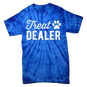 Dog Treat Dealer Funny Humor Dog Owner Dog Treats Dog Lover Cool Gift Tie-Dye T-Shirt