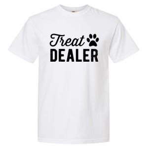 Dog Treat Dealer Funny Humor Dog Owner Dog Treats Dog Lover Cool Gift Garment-Dyed Heavyweight T-Shirt