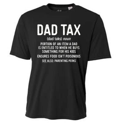 Dad Tax Definition Fathers Day Cooling Performance Crew T-Shirt