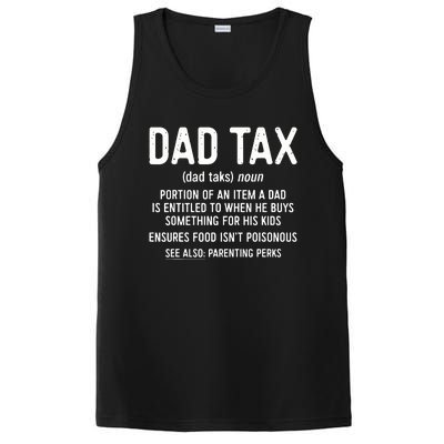 Dad Tax Definition Fathers Day PosiCharge Competitor Tank