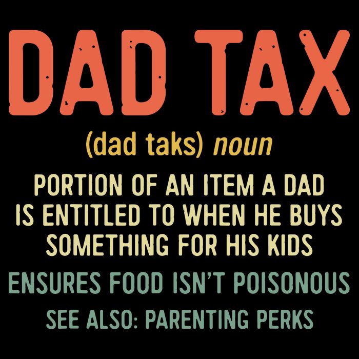 Dad Tax Definition Fathers Day Cooling Performance Crew T-Shirt