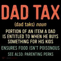 Dad Tax Definition Fathers Day Premium T-Shirt