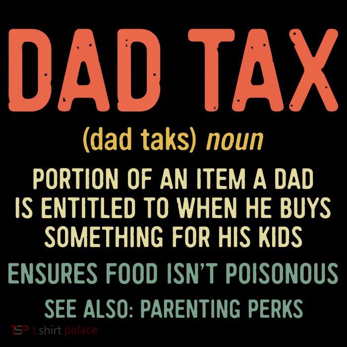 Dad Tax Definition Fathers Day Baby Bodysuit