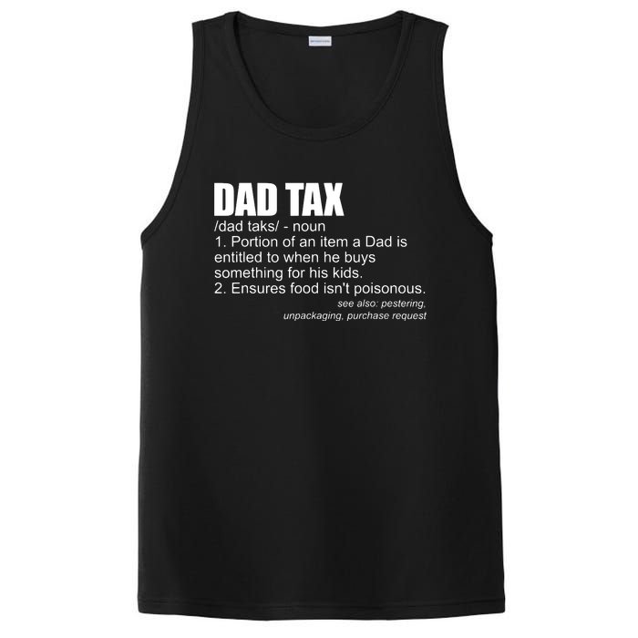 Dad Tax Definition Funny Fathers Day Gift Dad Tax PosiCharge Competitor Tank