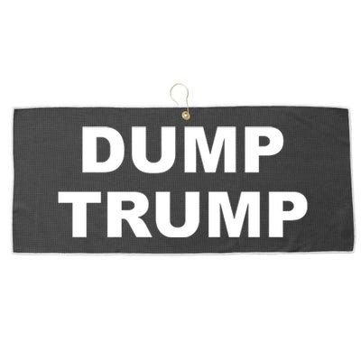 Dump Trump Large Microfiber Waffle Golf Towel