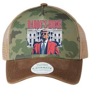 Donald Trump Daddys Home White House Legacy Tie Dye Trucker Hat