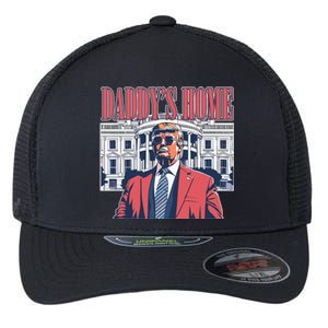 Donald Trump Daddys Home White House Flexfit Unipanel Trucker Cap