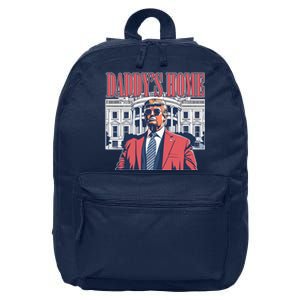 Donald Trump Daddys Home White House 16 in Basic Backpack