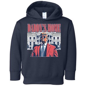 Donald Trump Daddys Home White House Toddler Hoodie