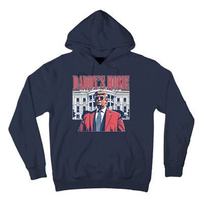 Donald Trump Daddys Home White House Tall Hoodie