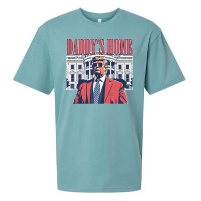 Donald Trump Daddys Home White House Sueded Cloud Jersey T-Shirt