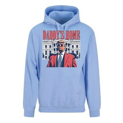 Donald Trump Daddys Home White House Unisex Surf Hoodie